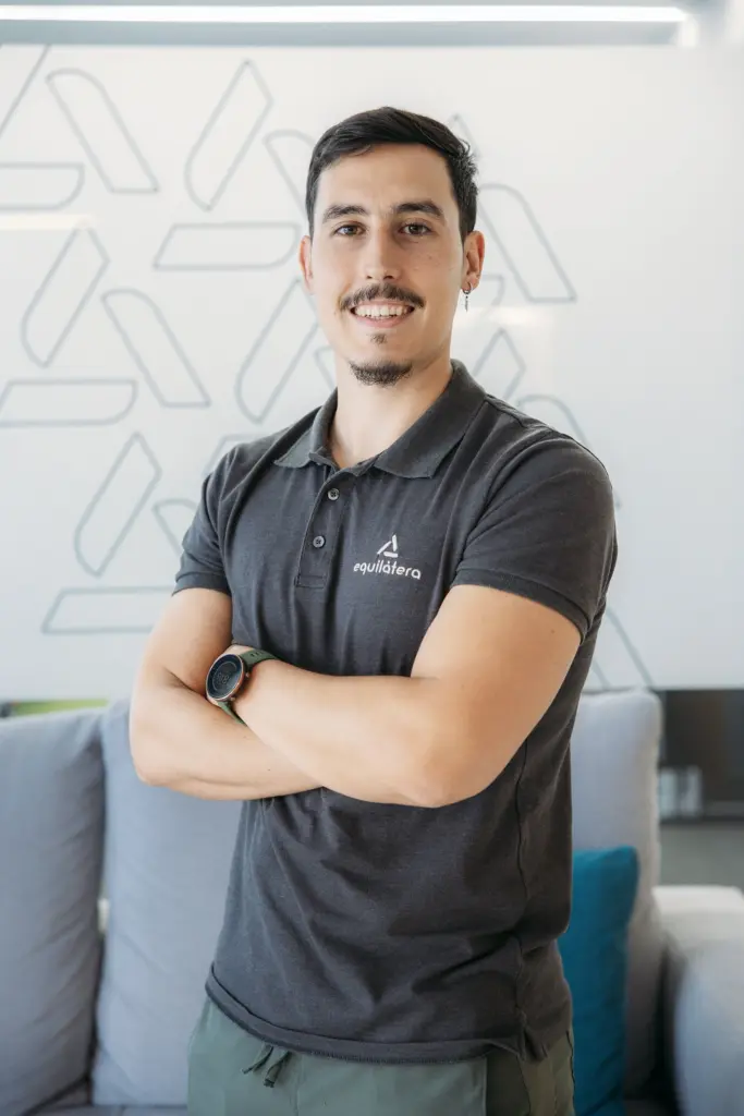 Sergio Martín Gutiérrez, fisioterapeuta en Centro Equilátera